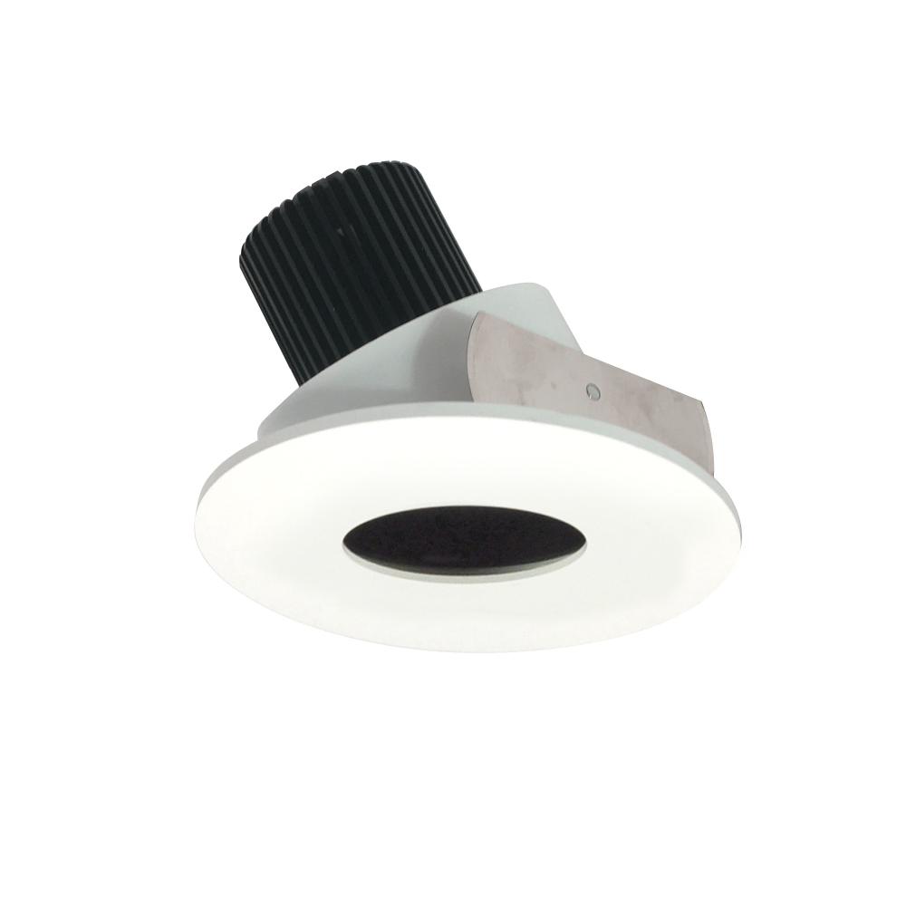 4&#34; Iolite LED Round Adjustable Pinhole, 10-Degree Optic, 800lm / 12W, 3000K, Matte Powder White