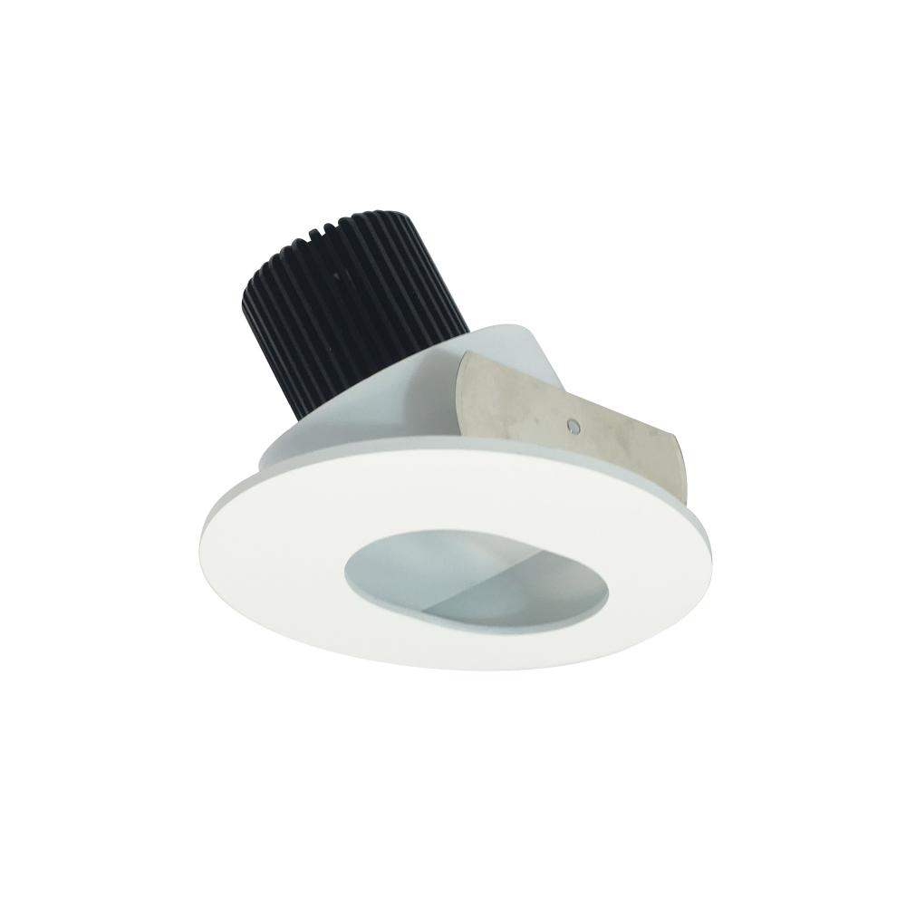 4&#34; Iolite LED Round Adjustable Slot Aperture, 10-Degree Optic, 800lm / 12W, 2700K, Matte Powder