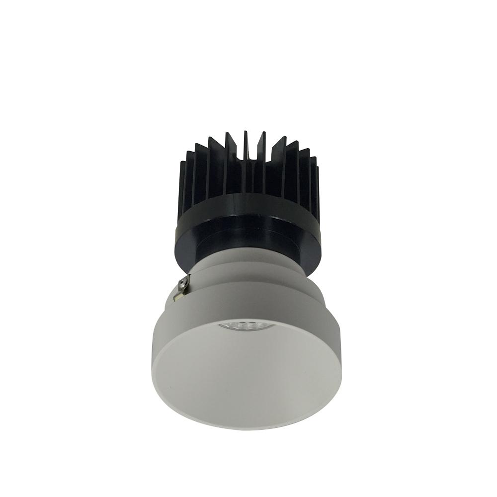 4&#34; Iolite LED Round Trimless Downlight, 10-Degree Optic, 800lm / 12W, 2700K, White Finish