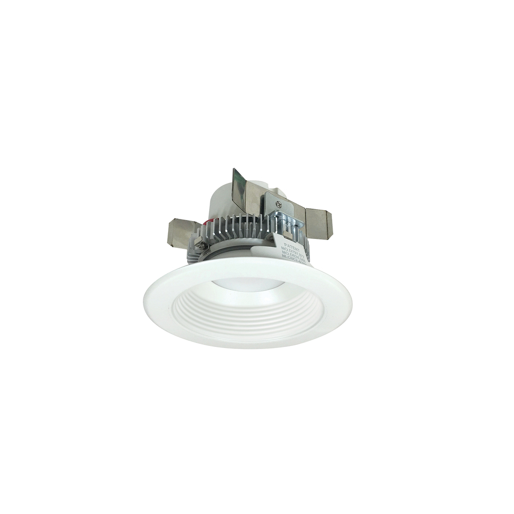 4&#34; Cobalt Click LED Retrofit, Baffle, 750lm / 10W, 3000K, White Baffle / White Flange, 120V-277V