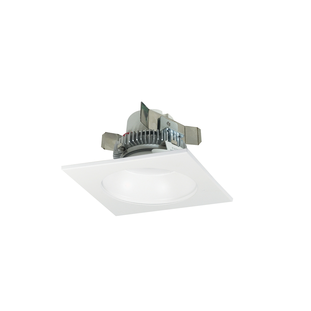 4&#34; Cobalt Click LED Retrofit, Square Reflector with Round Aperture, 750lm / 10W, 3500K, White