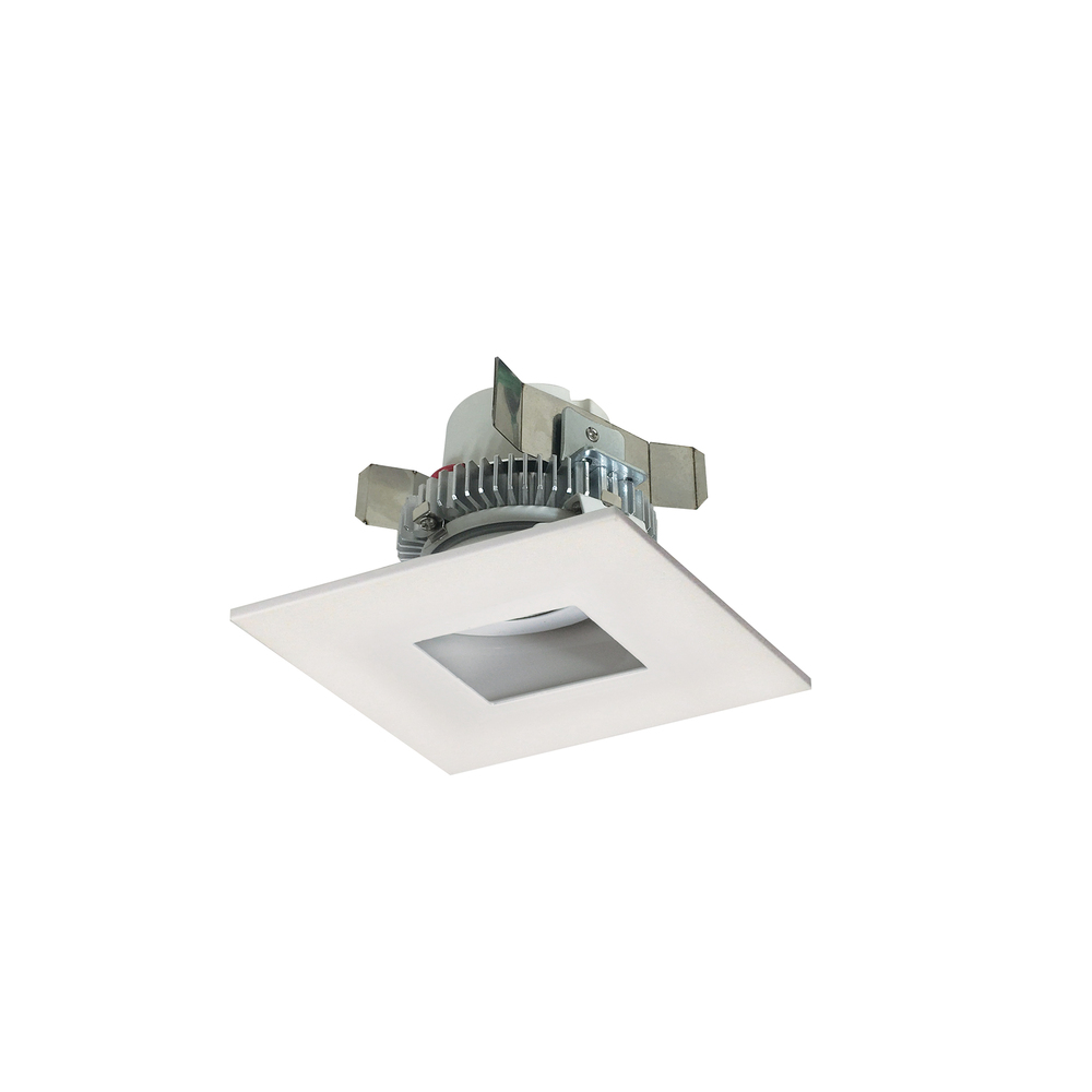 4&#34; Cobalt Click LED Retrofit, Square Pinhole, 750lm / 10W, 3000K, White Flange