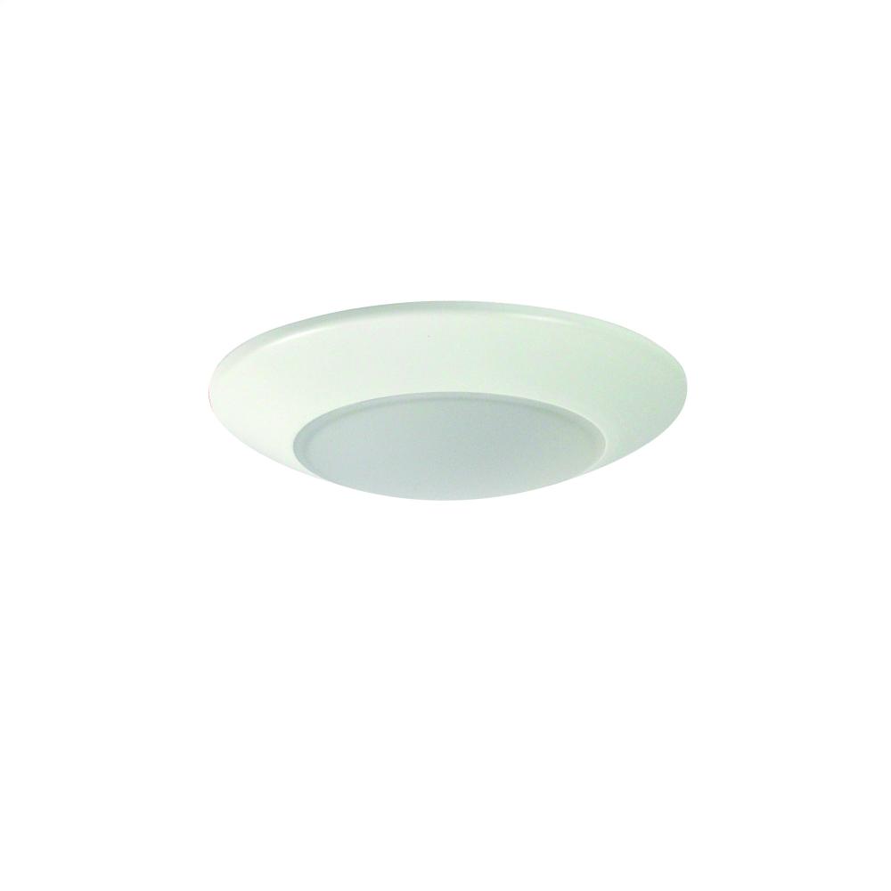 4&#34; AC Opal LED Surface Mount, 700lm / 10.5W, 4000K, White finish