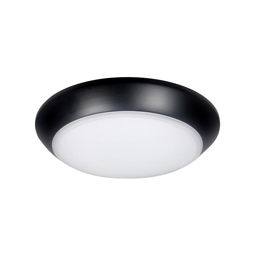 8&#34; AC Opal LED Surface Mount, 2150lm / 32W, 3000K, Black finish