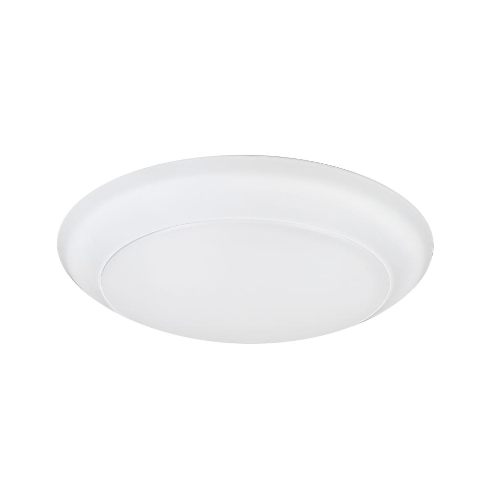 6&#34; AC Opal LED Surface Mount, 1100lm / 16.5W, 3000K, White finish