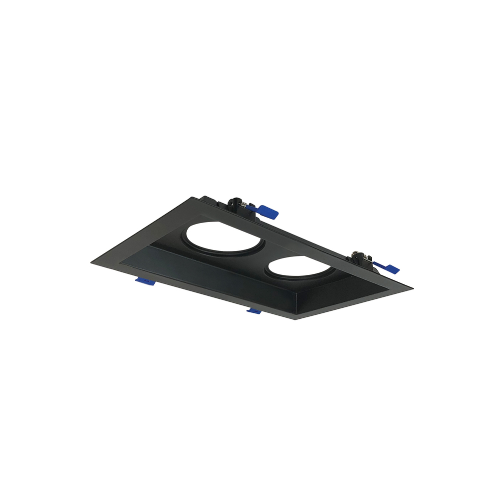 MLS 2-Head Plate for 2&#34; M2 LED Series, Matte Black