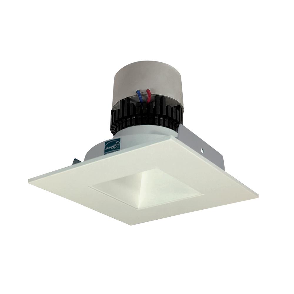 4&#34; Pearl LED Square Retrofit Reflector with Square Aperture, 1000lm / 12W, 3000K, White