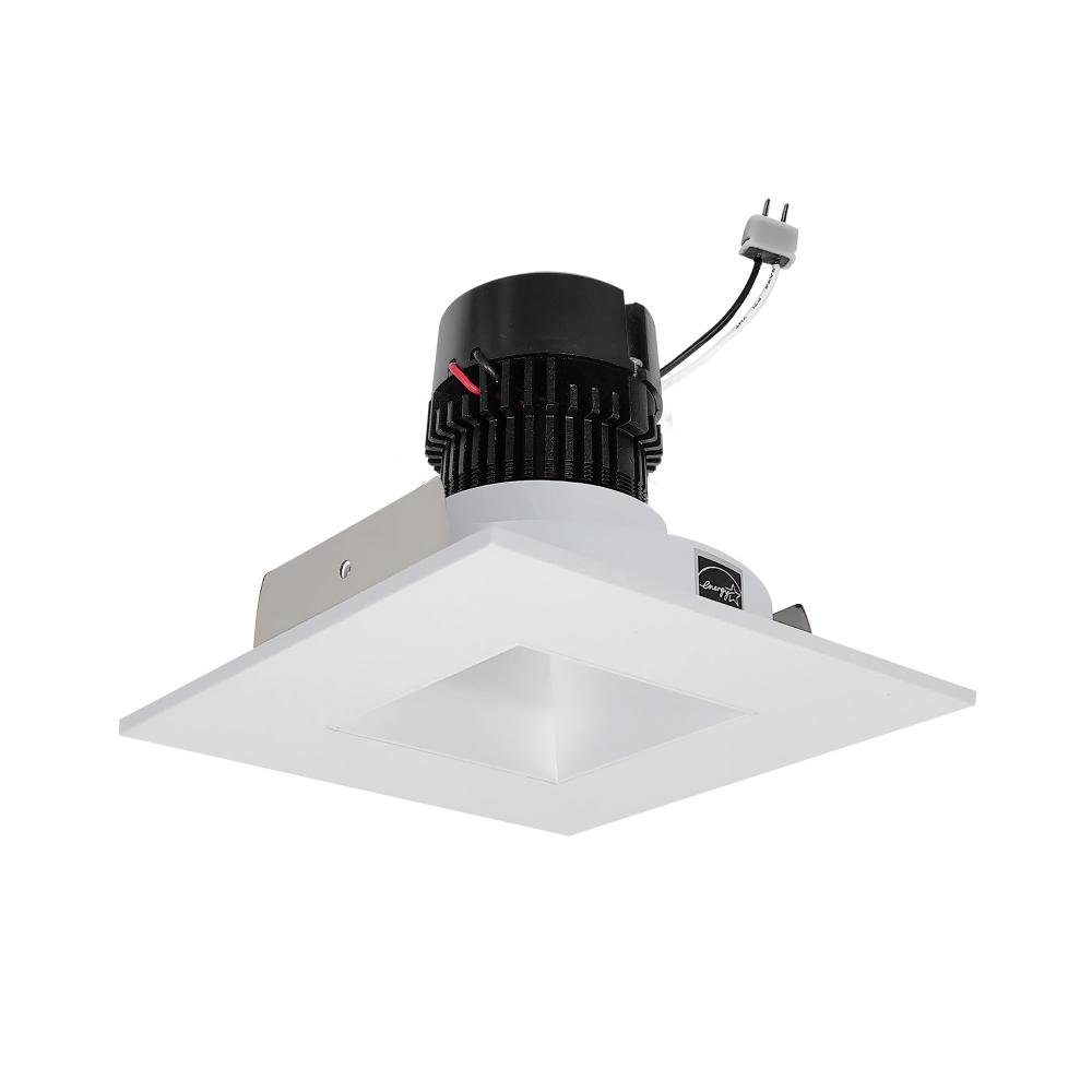 4&#34; Pearl Low Voltage LED Square Retrofit Reflector with Square Aperture, 1100lm / 11W, 2700K,