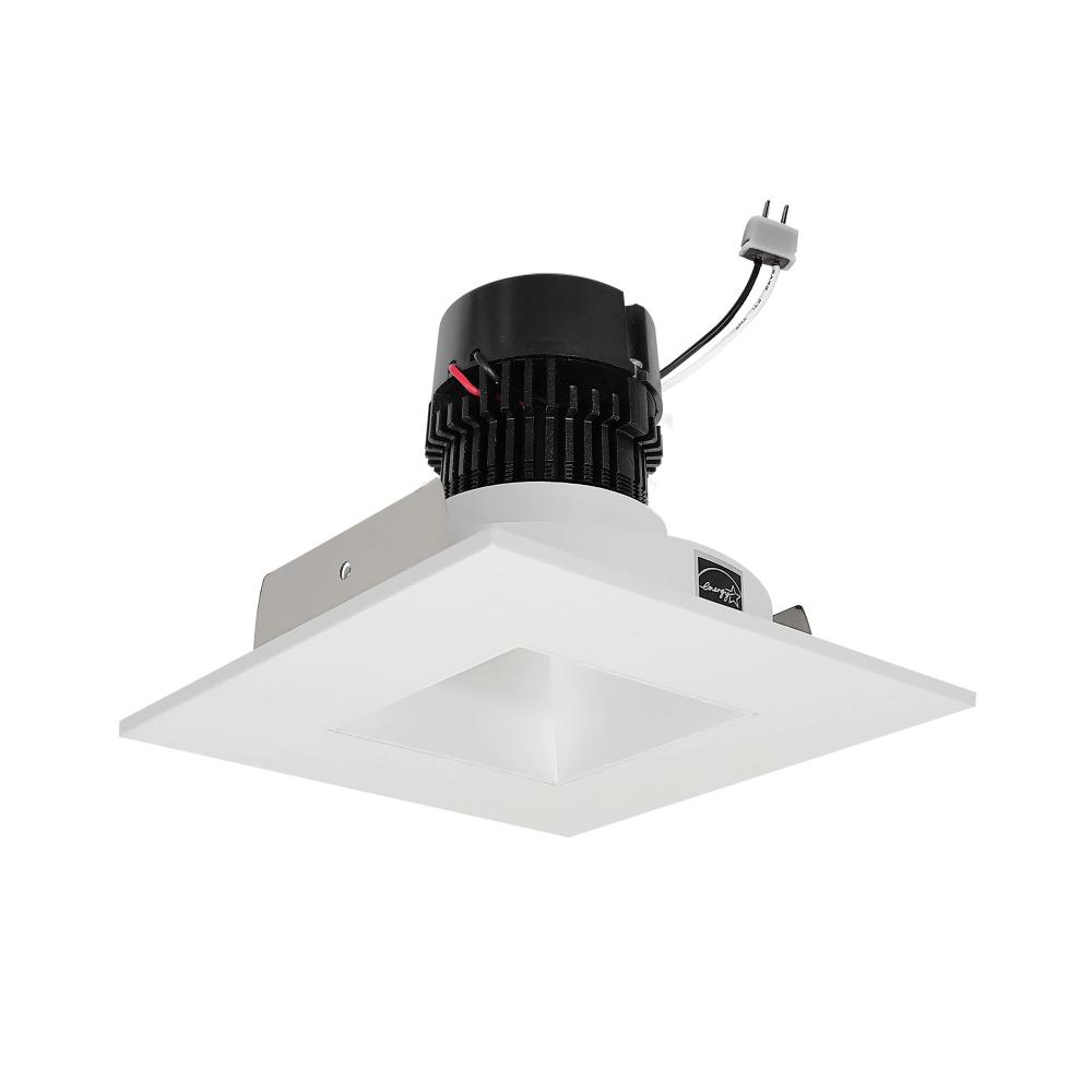 4&#34; Pearl Low Voltage LED Square Retrofit Reflector with Square Aperture, 1100lm / 11W, 3500K,