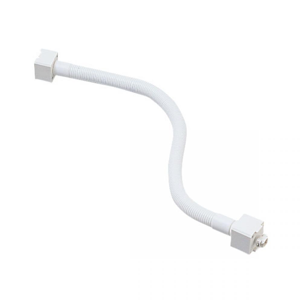 18&#34; Flexible Extension Rod, 1 or 2 Circuit Track, White