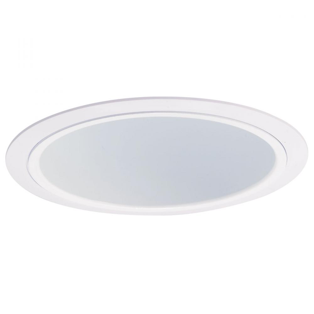 6&#34; Specular White Reflector w/ White Plastic Ring