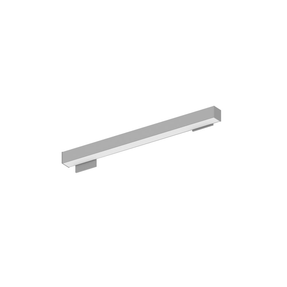 2&#39; L-Line LED Wall Mount Linear, 2100lm / 3500K, 4&#34;x4&#34; Left Plate & 2&#34;x4&#34; Right