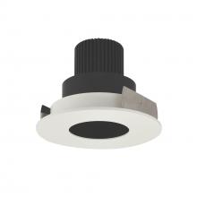 Nora NIO-4RPH30QMPW - 4" Iolite LED Round Pinhole, 10-Degree Optic, 800lm / 12W, 3000K, Matte Powder White Pinhole /