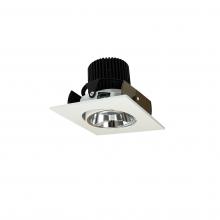 Nora NIOB-2SC40QMPW - 2" Iolite LED Square Adjustable Cone Reflector, 10-Degree Optic, 800lm / 12W, 4000K, Matte