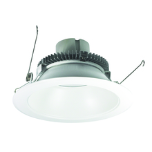 Nora NLCBC2-65135MPW/AEM - 6" Cobalt Click LED Retrofit, Round Reflector, 750lm / 10W, 3500K, Matte Powder White Reflector