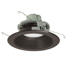 Nora NLCBC2-65227BZBZ/10 - 6&#34; Cobalt Click LED Retrofit, Baffle, 1000lm / 12W, 2700K, Bronze Baffle / Bronze Flange