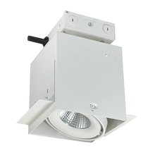 Nora NMRTLG-11D6L1940SW - LED Trimless 1-Head MLS Housing, 30W / 2100lm per Head, 4000K, 16-Degrees Spot, White, 120-277V