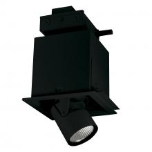 Nora NMRTLGPD-11D2L2027FB - Pull-Down LED Trimless 1-Head MLS, 30W / 2100lm per Head, Flood, 2700K, Black, 277V 0-10V Dimming