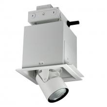 Nora NMRTLGPD-11D1L2027SW - Pull-Down LED Trimless 1-Head MLS, 30W / 2100lm per Head, Spot, 2700K, White, 120V Triac/ELV/0-10V