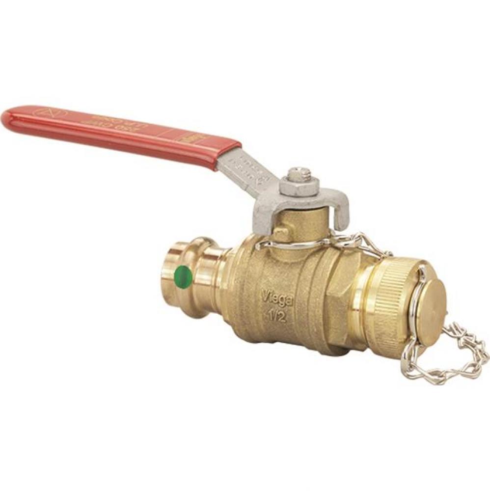 Viega&#xa0;Propress Ball Valve P:  3/4; Hose:  3/4