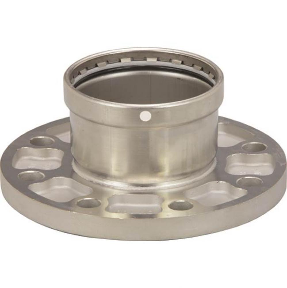 Propress Adapter Flange 304 Stainless Steel P 4 Bolt Pattern 8 Bolt Pattern Diameter 7 1/2