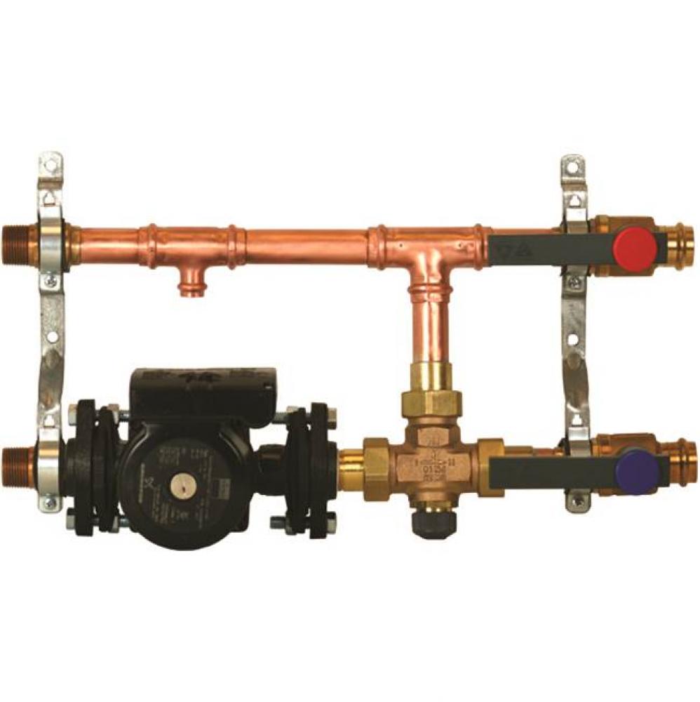 Heating And Cooling Solutions Mixing StationEnhanced Connections: Copper (Male)