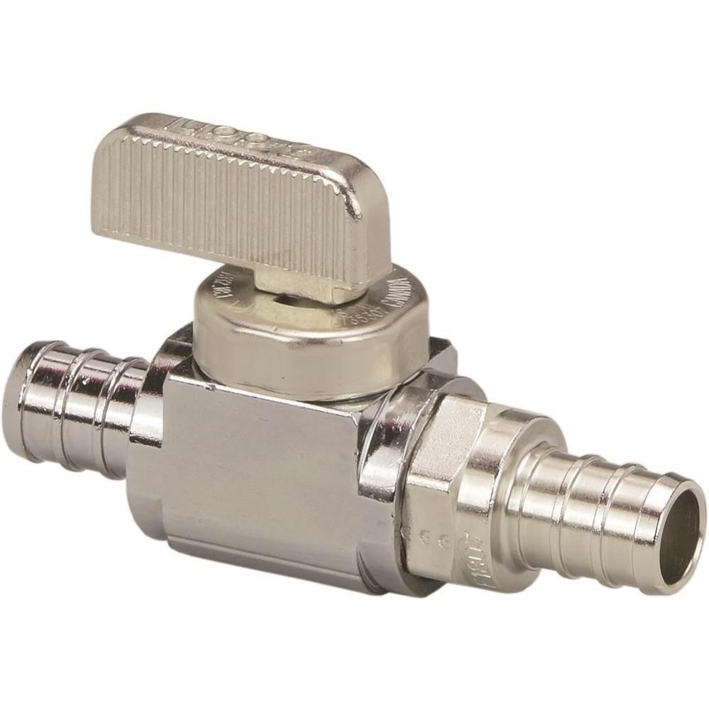 Pureflow Crimp Viega Pureflow Crimp Ball Valve Crimp1:  1/2; Crimp2:  1/2