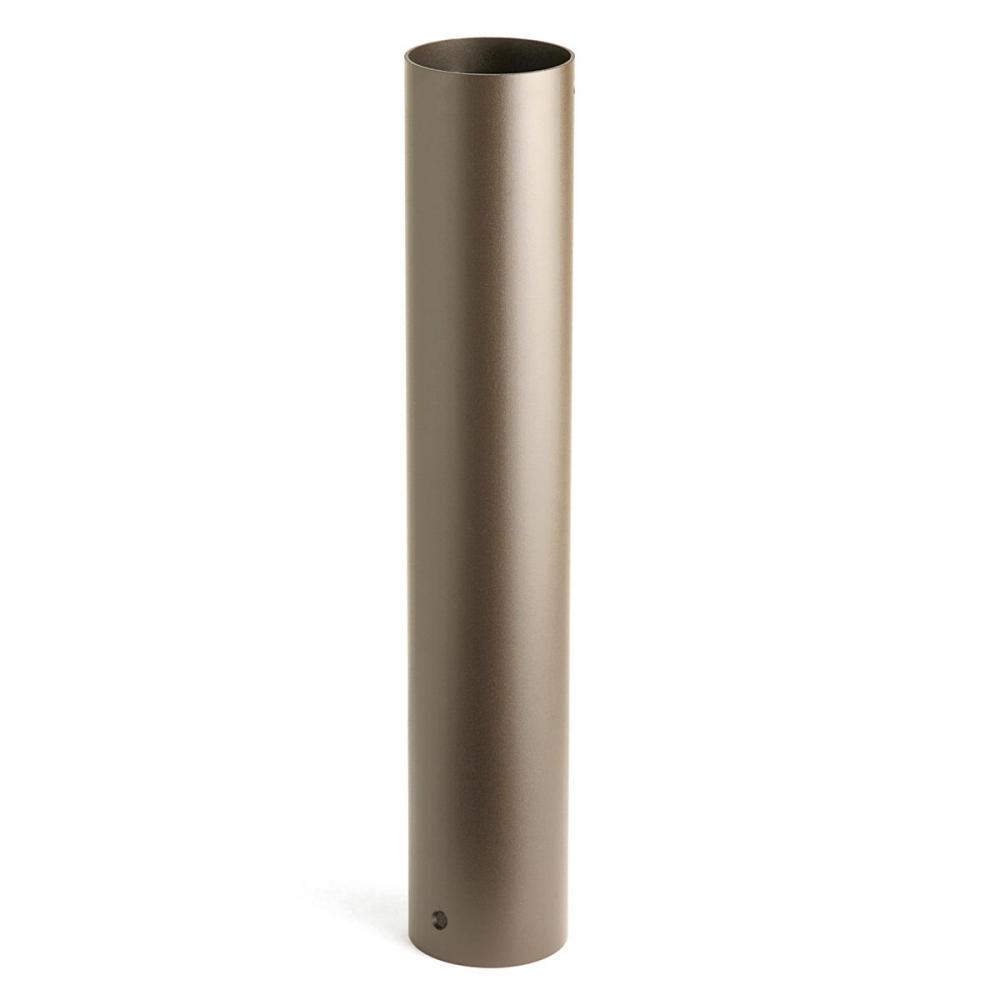 24&#34; Bollard Mounting Kit Textured Architectural Bronze