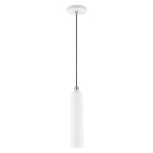 Livex Lighting 46751-03 - 1 Lt White Pendant