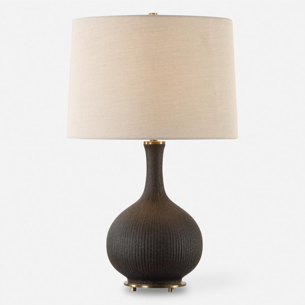 Rimini Black Glaze Table Lamp