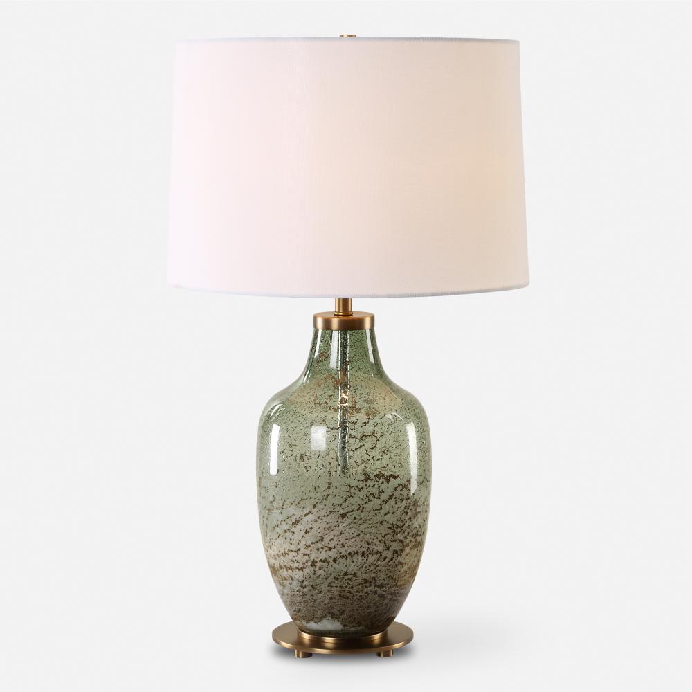 Chianti Olive Glass Table Lamp