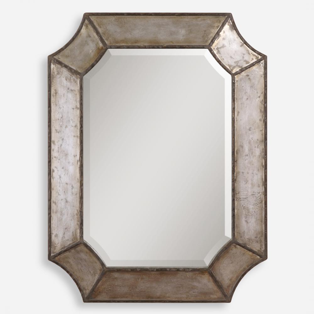 Uttermost Elliot Distressed Aluminum Mirror