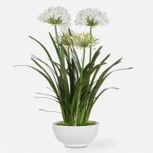 Uttermost 60221 - Purity Agapanthus Centerpiece