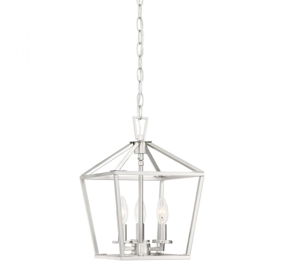 Townsend 3-Light Pendant in Satin Nickel