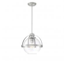 Savoy House 7-7201-1-SN - Pendleton 1-Light Pendant in Satin Nickel