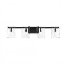 Savoy House 8-8204-4-BK - Genry 4-Light Bathroom Vanity Light in Matte Black