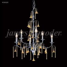 James R Moder 96326S2GTW - Murano Collection 6 Light Chandelier