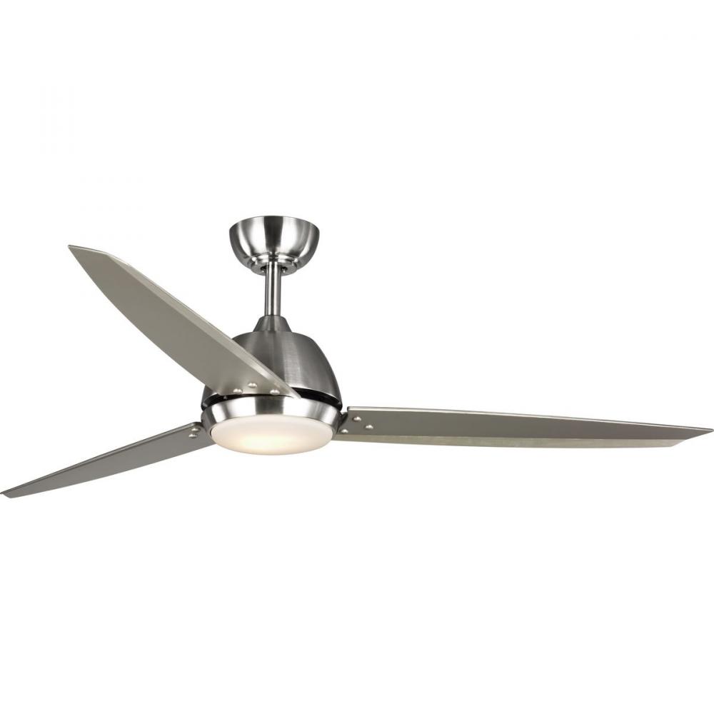 Oriole Collection 60&#34; Three-Blade Ceiling Fan with LED Light