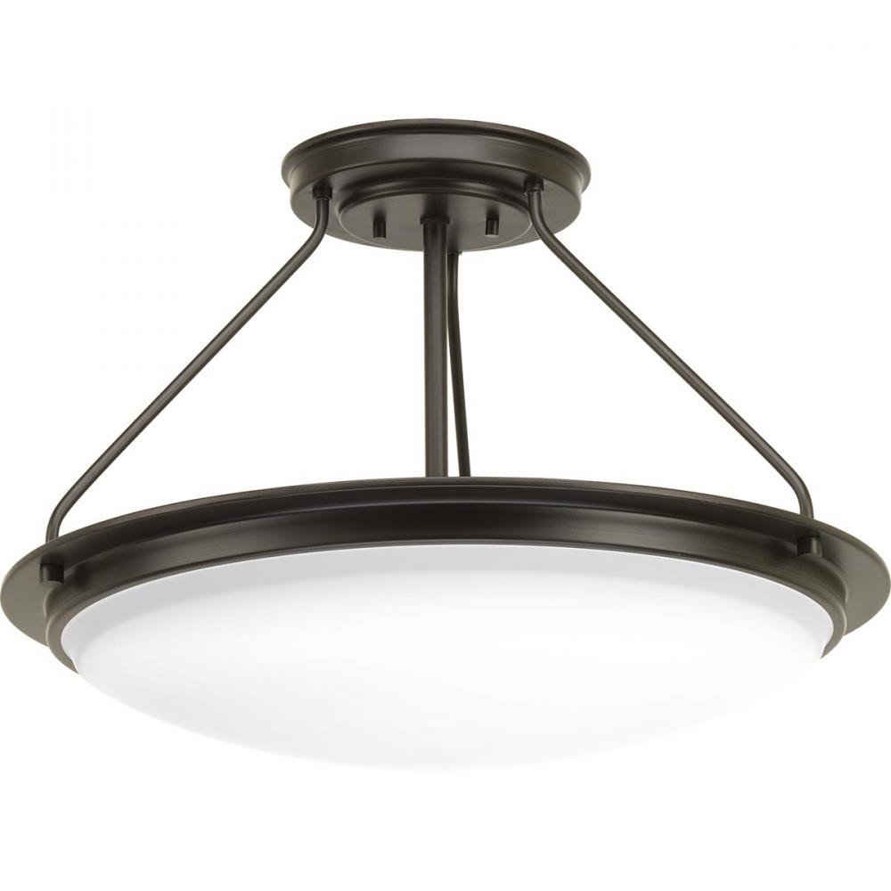 Apogee Collection 21&#34; LED Semi-Flush/Convertible