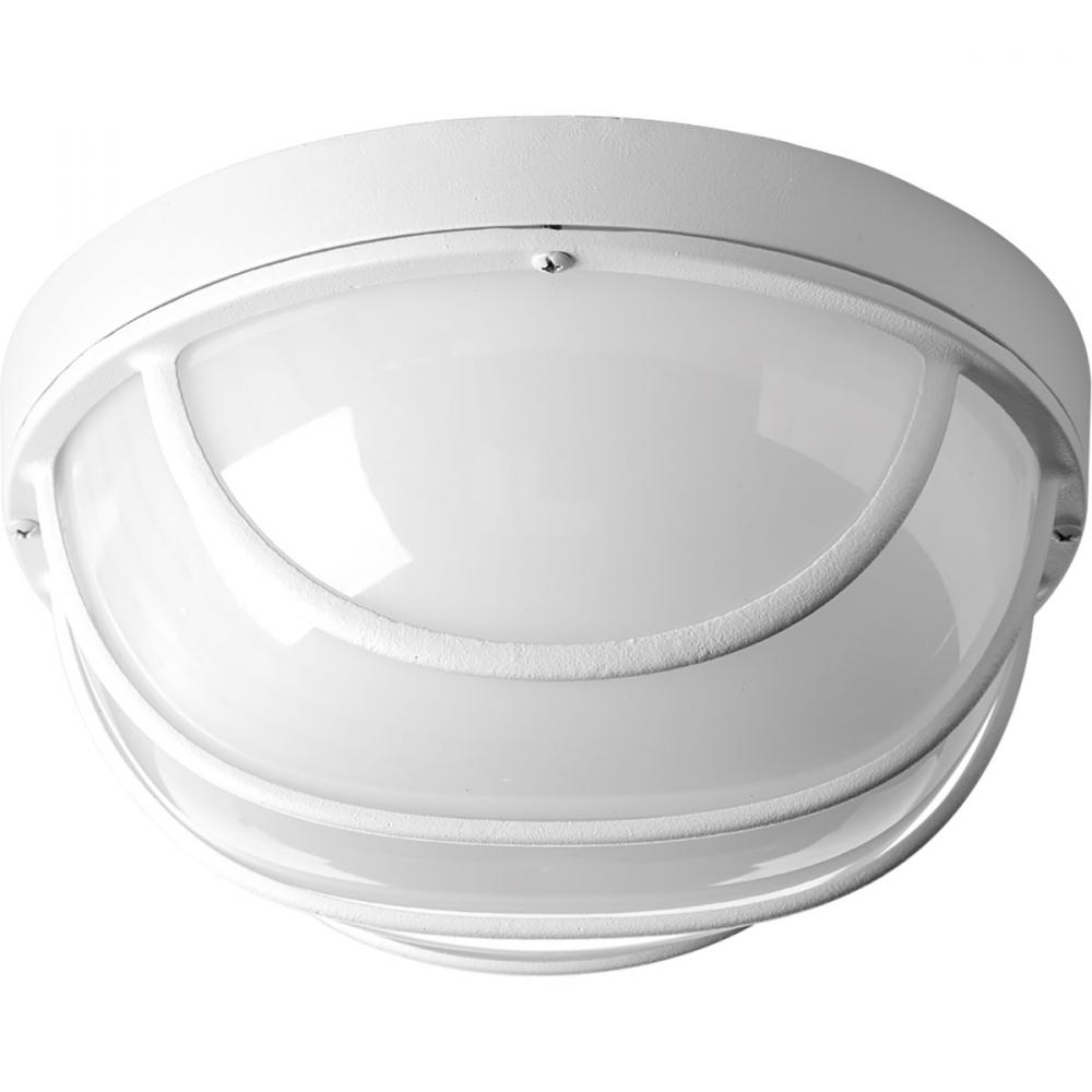 One-Light 9-1/2&#34; LED Wall or Ceiling Bulkhead