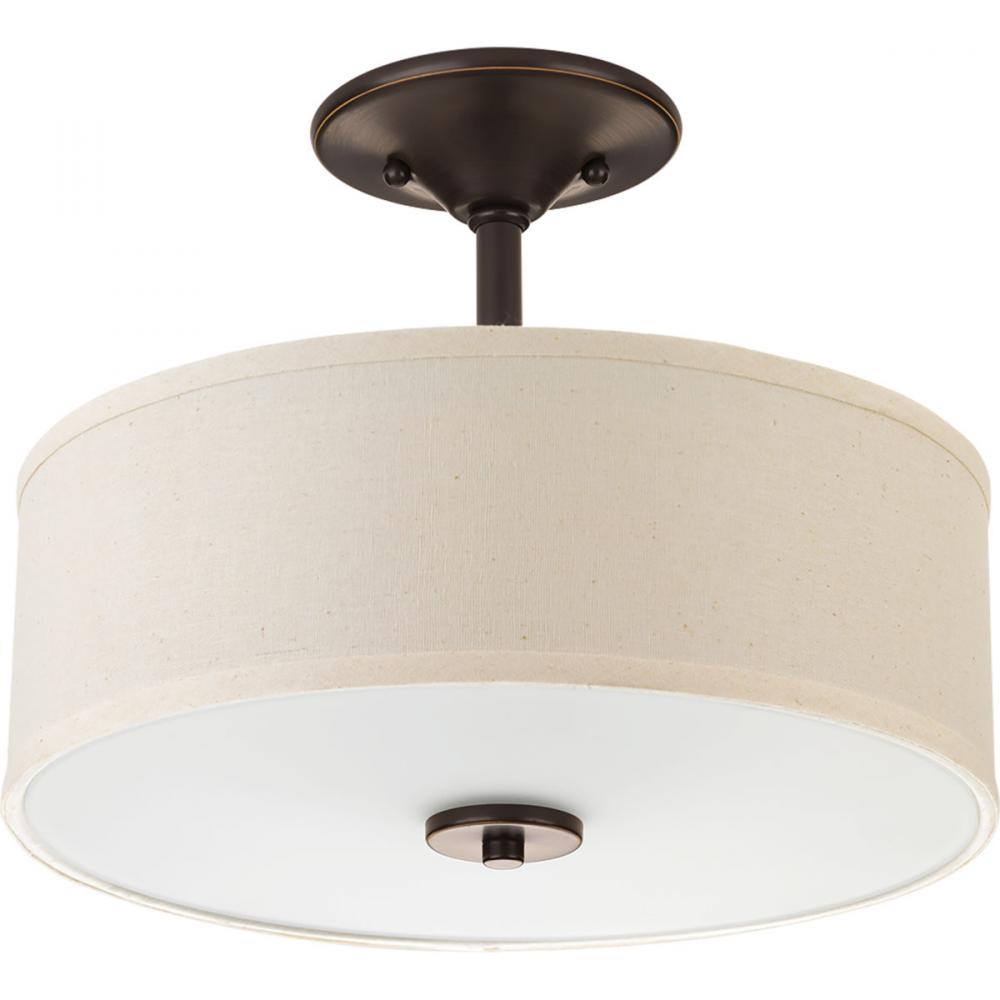 Inspire Collection Two-Light 13&#34; Semi-Flush