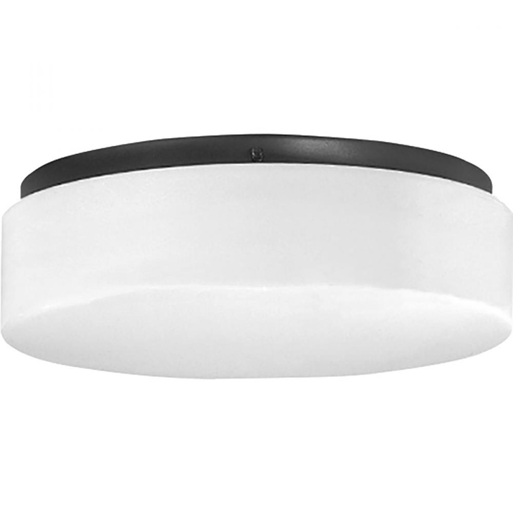 One-Light 11&#34; LED Drum Flush Mount