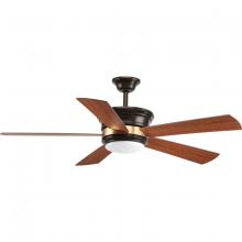 Progress P2540-2030K - Harranvale Collection 54" 5 Blade Fan w/ LED Light