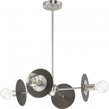 Progress P400337-009 - Trimble Collection Four-Light Brushed Nickel Chandelier