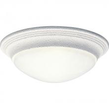 Progress P3688-30 - One-Light Alabaster Glass 11-1/2" Close-to-Ceiling