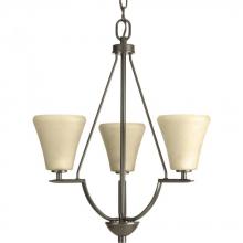 Progress P3821-20 - Bravo Collection Three-Light Foyer Chandelier