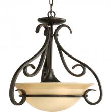 Progress P3843-77 - Torino Collection Three-Light Foyer Pendant