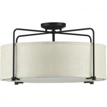 Drum Shade Semi-Flush Mts.