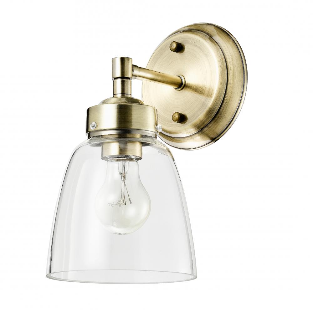 Helena 1-Lt Bath - Antique Brass