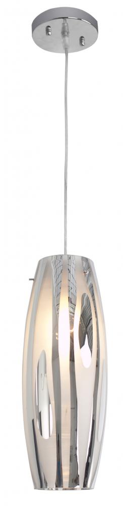 Chroman Empire 1-Lt Mini Pendant - Chrome